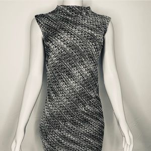 Banana Republic Black and White Office Dress